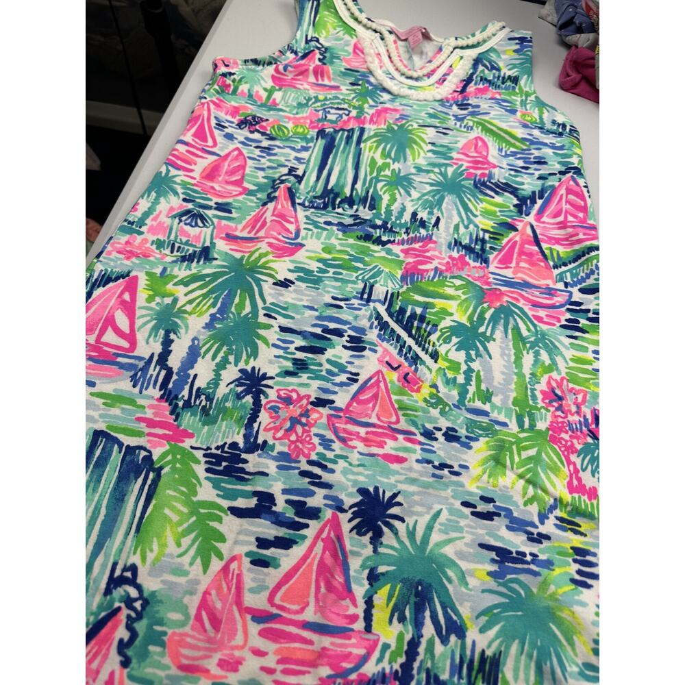 Girls Lilly Pulitzer Harper Shift Dress Size XL 12-14 years - Picture 5 of 5